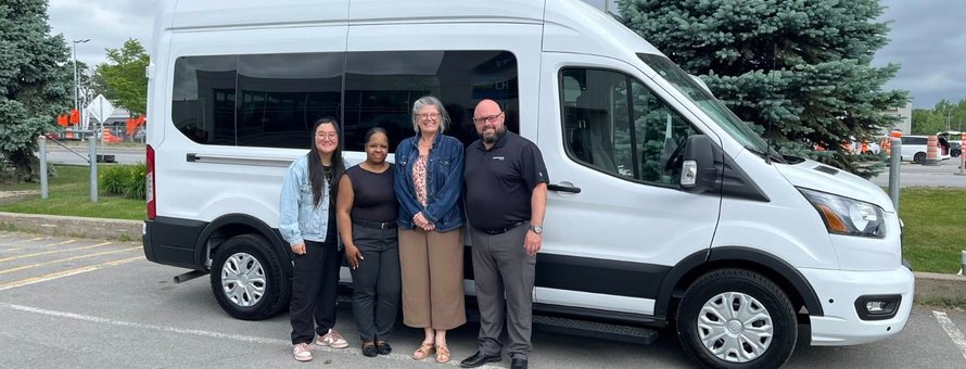 A Transit delivered… and amazed customers!