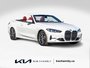 2024 BMW 4 Series 430i xDrive CABRIO BLANC CUIR ROUGE 1 OWNER NO CARFAX CLAIM