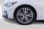 Infiniti Q50 S 3.0T AWD BLANC CUIR NOIR BAS KILO 2019