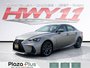 2018 Lexus IS 300 F SPORT F-SPORT/SILVER/RED LEATHER/SUNROOF/HEATED SEATS