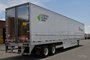 Tandem axle refrigerated trailer for short-term rental at Location Brossard