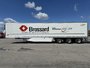 Tridem axle refrigerated trailer for short-term rental at Location Brossard