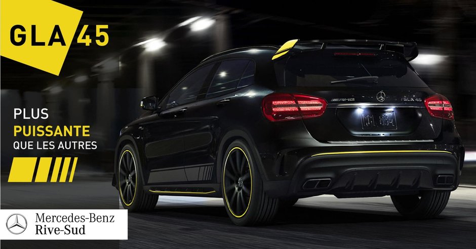 Le Mercedes-AMG GLA 45 : un nouveau standard de performance.