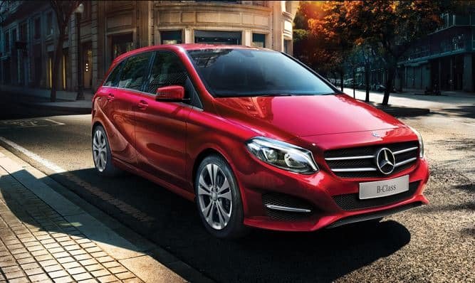 2018 Mercedes B Class.