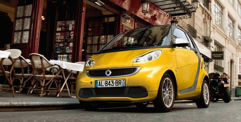 La Smart Fortwo Coupé : au rythme de la ville.