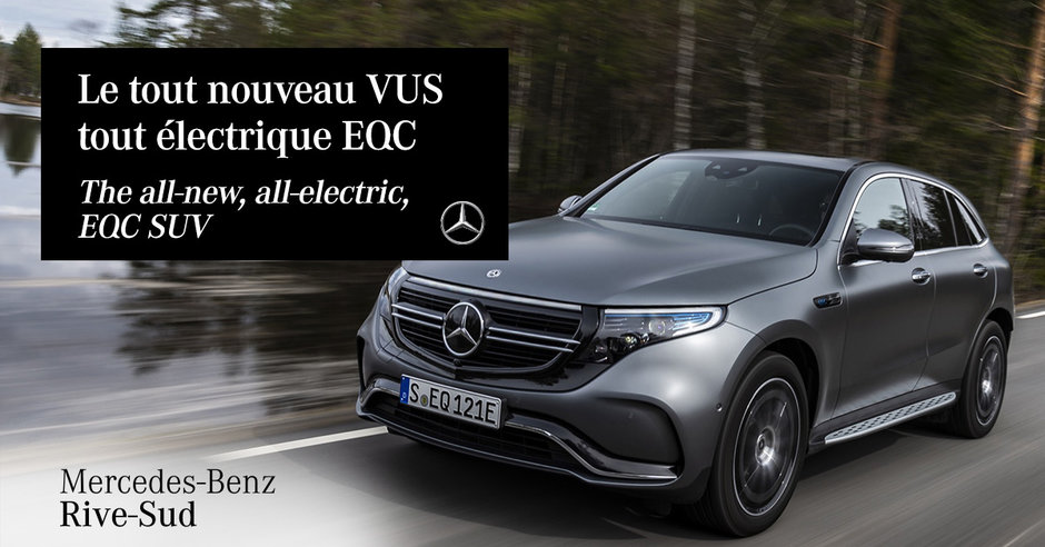 Mercedes-Benz EQC 2020, les Allemands en avant!