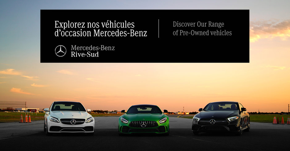 Explorez nos véhicules d’occasion Mercedes-Benz