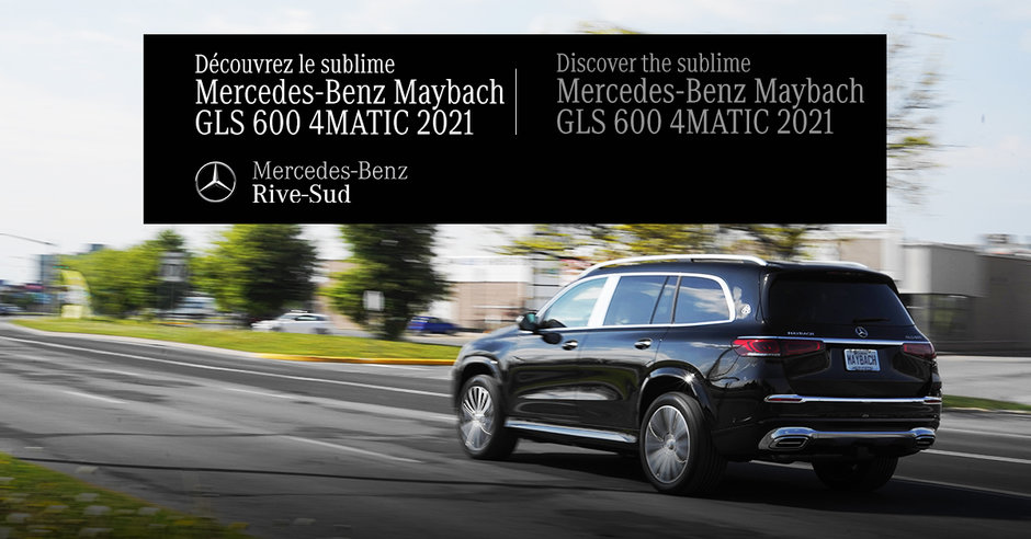 Discover the sublime Mercedes-Benz Maybach GLS 600 4MATIC 2021