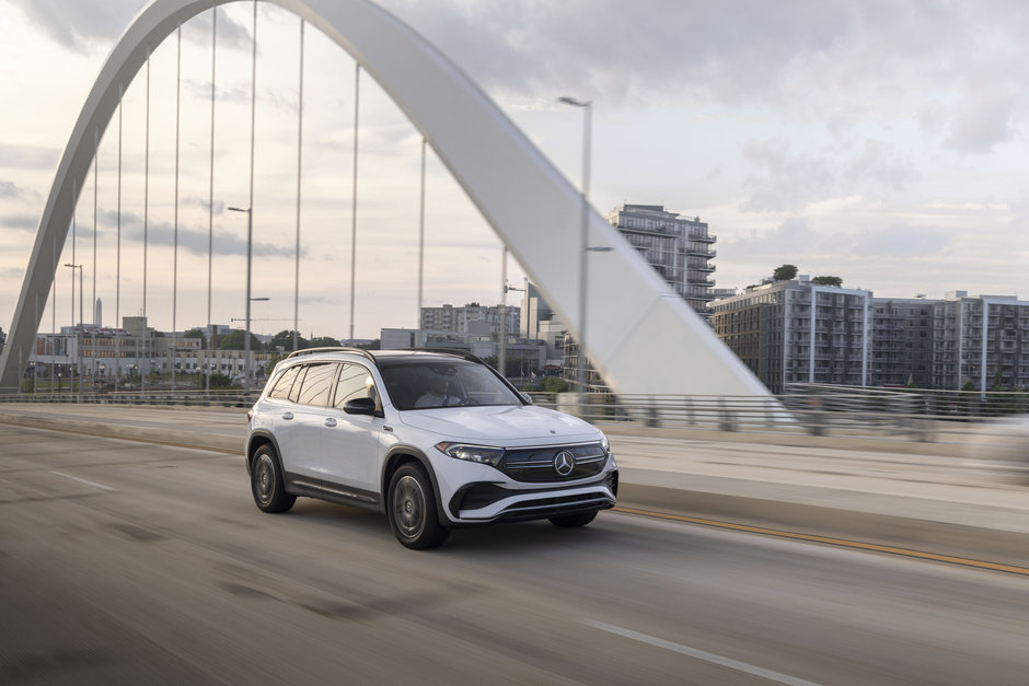 Mercedes-Benz EQB 2023 100% électrique : voici les secrets de notre nouveau venu