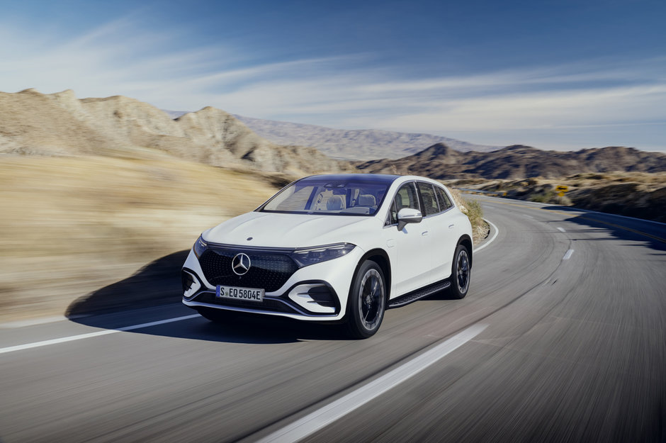 What is the new Mercedes-Benz EQ vehicle lineup?