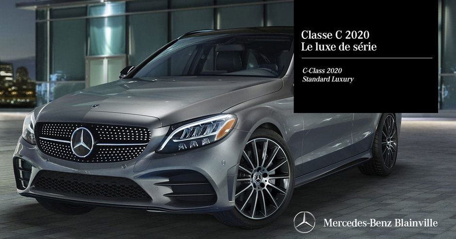 Mercedes-Benz Classe C 2020 : le luxe de série
