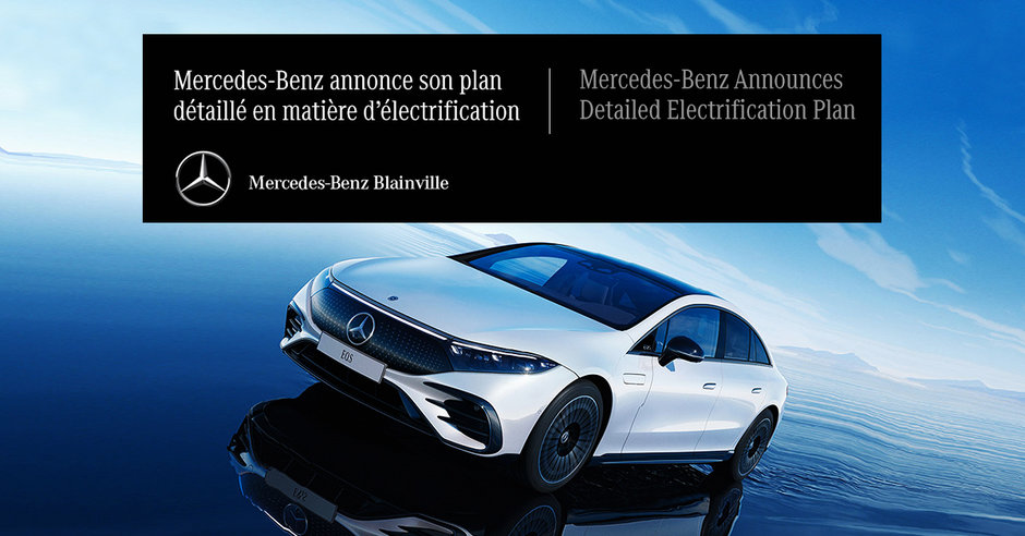 Mercedes-Benz annonce son plan détaillé en matière d’électrification