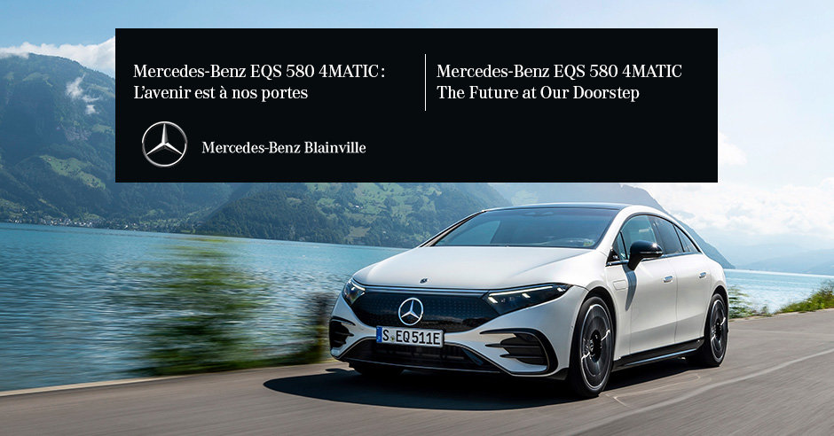 Mercedes-Benz EQS 580 4MATIC : l’avenir est à nos portes