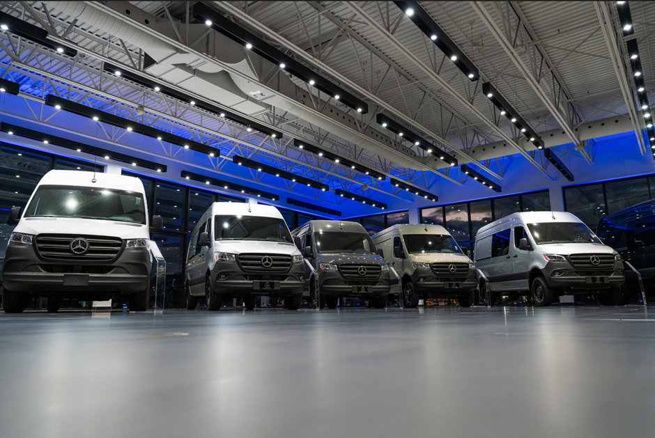 Introducing Canada's largest Mercedes-Benz Sprinter Center