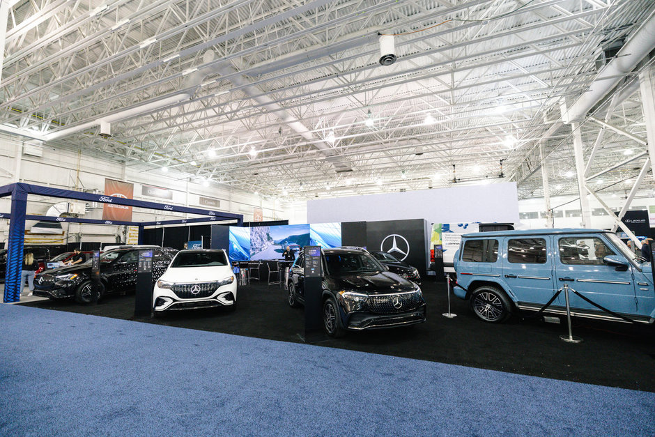2025 Mercedes-Benz Electric Lineup Showcased at Montreal EV Show
