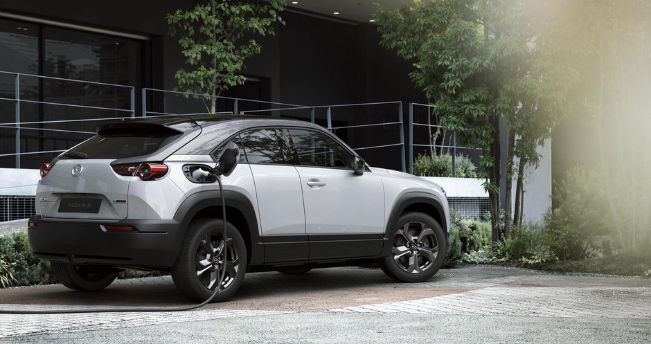 Mazda Adopts North American Charging Standard for Upcoming BEVs