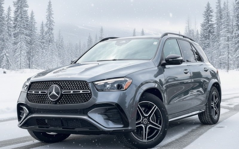The 2025 Mercedes-Benz GLE Brake System in Winter Conditions