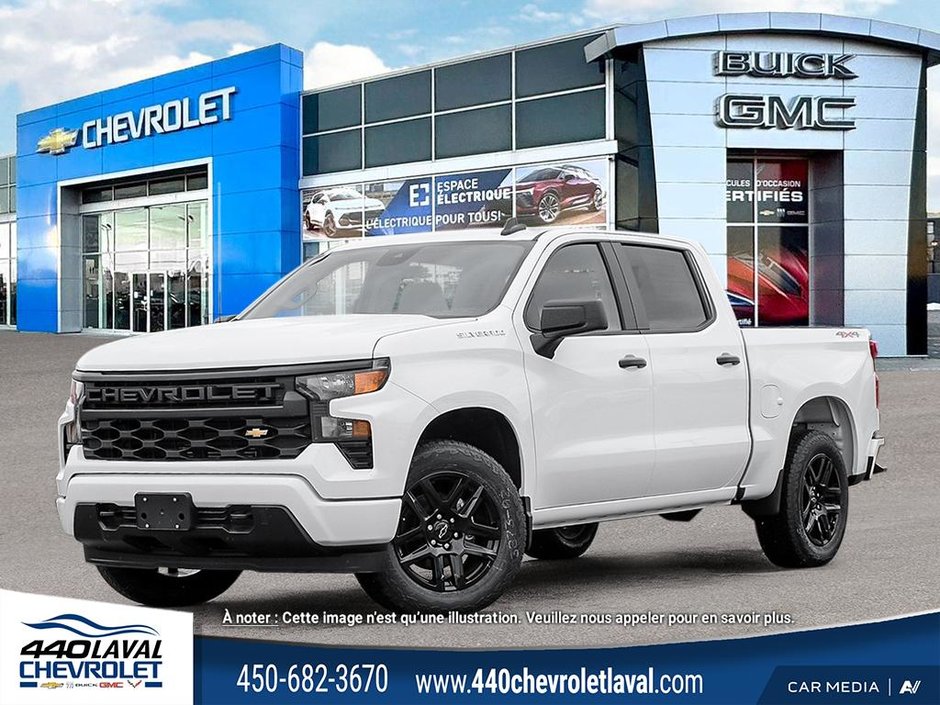 Chevrolet Silverado 1500 Custom 2025 à Charlemagne, Québec