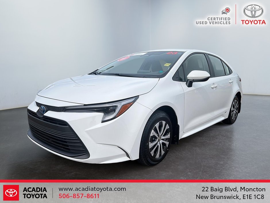 2023 Toyota Corolla Hybrid LE in Moncton, New Brunswick - w940px