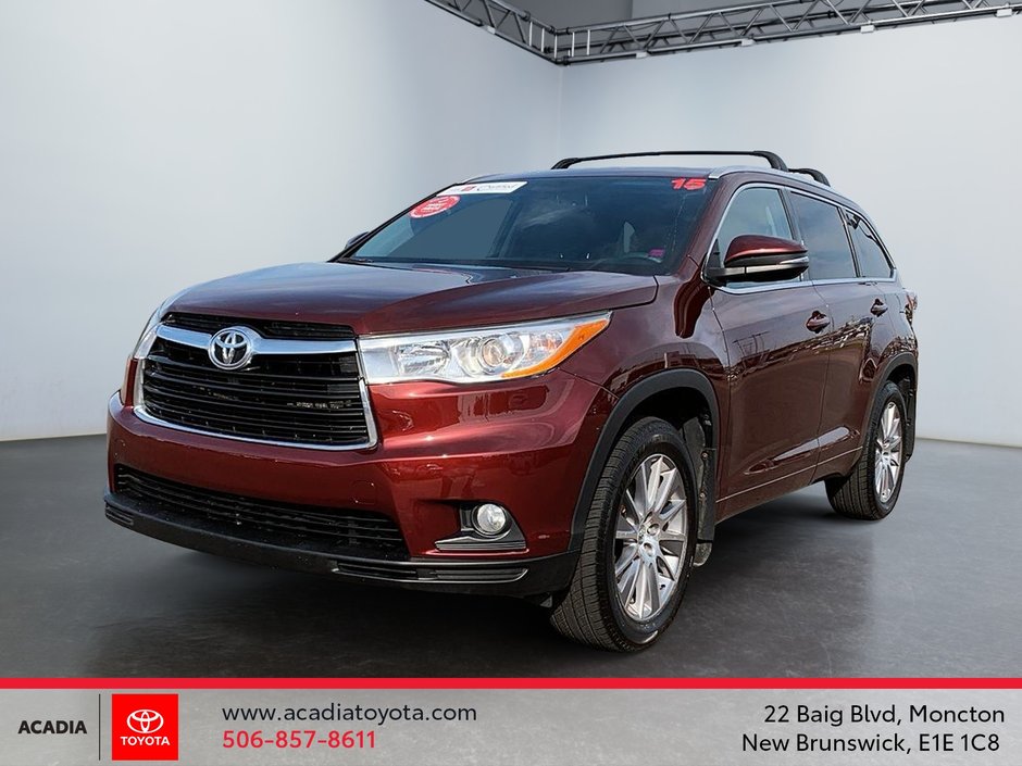 Toyota Highlander XLE 2015 à Moncton, Nouveau-Brunswick - w940px