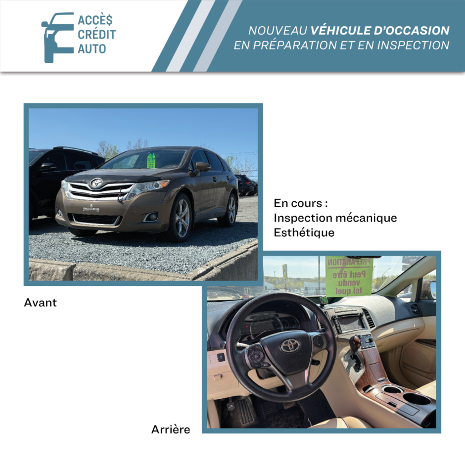 Toyota Venza  2013 à Rouyn-Noranda, Québec