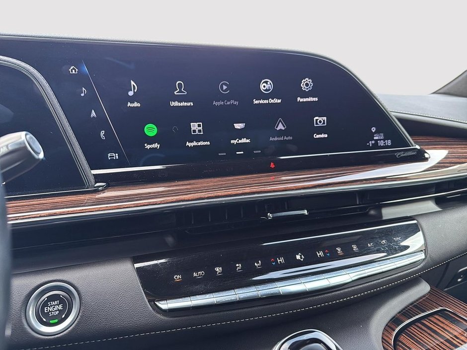 Cadillac Escalade 4WD Luxury Sièges Capitane Cuir Mags 22 Carplay 2024-11