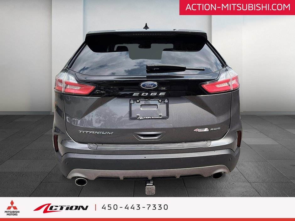 2021 Ford Edge Titanium AWD Cuir Mags 19 Po Carplay Android Auto-3