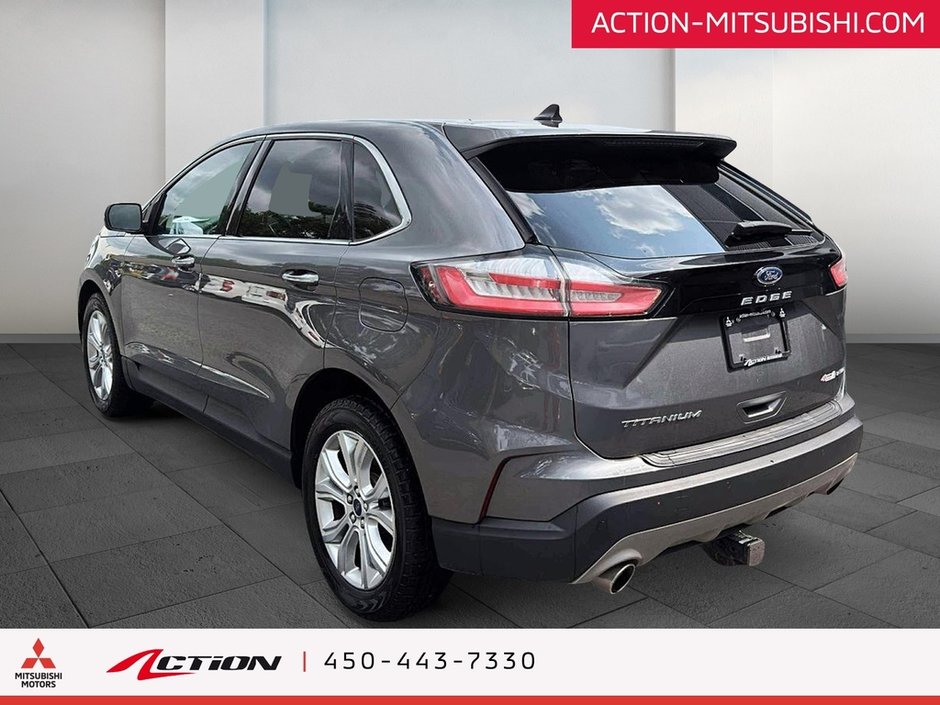 2021 Ford Edge Titanium AWD Cuir Mags 19 Po Carplay Android Auto-2