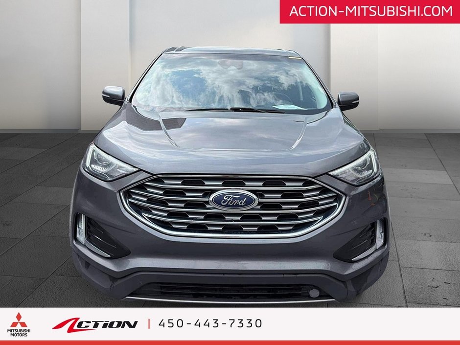 2021 Ford Edge Titanium AWD Cuir Mags 19 Po Carplay Android Auto-7