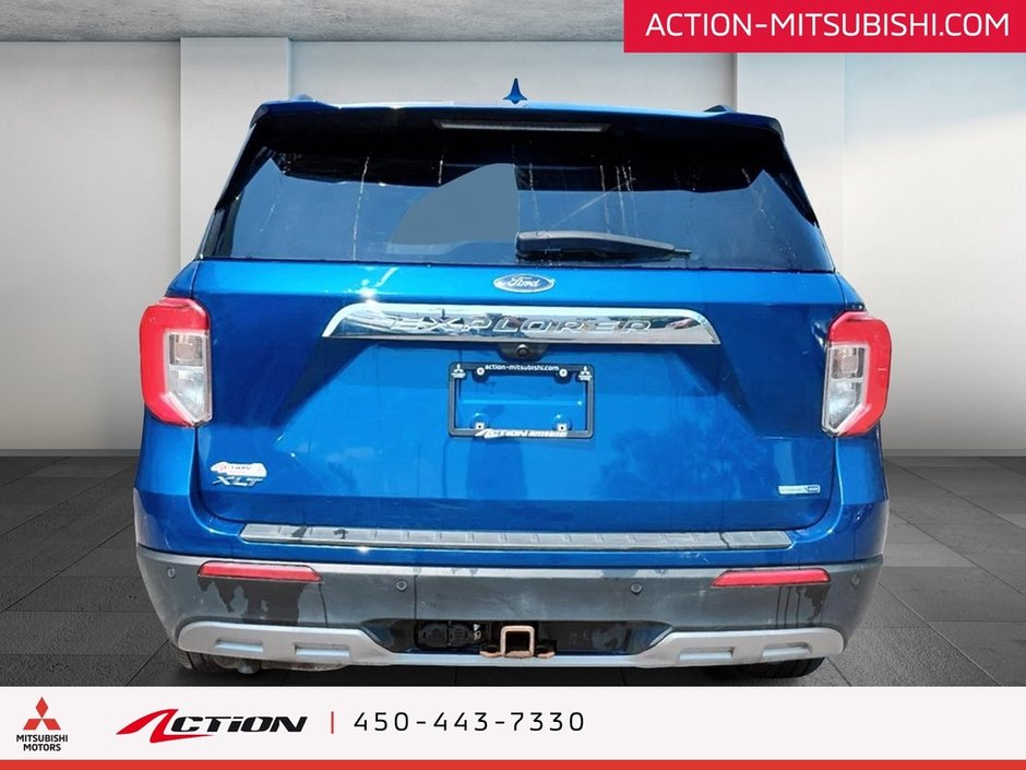 Ford Explorer XLT 4WD Cuir 7 Passagers Mags 18 Pouces A / C 2020-3