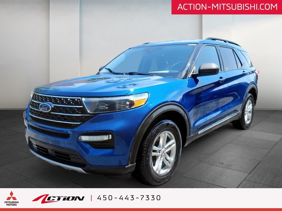 Ford Explorer XLT 4WD Cuir 7 Passagers Mags 18 Pouces A / C 2020-0