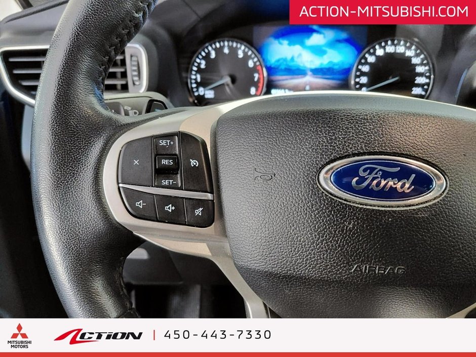 Ford Explorer XLT 4WD Cuir 7 Passagers Mags 18 Pouces A / C 2020-18