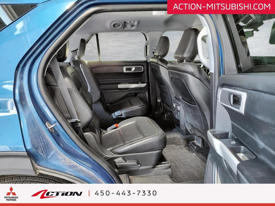 Ford Explorer XLT 4WD Cuir 7 Passagers Mags 18 Pouces A / C 2020-14