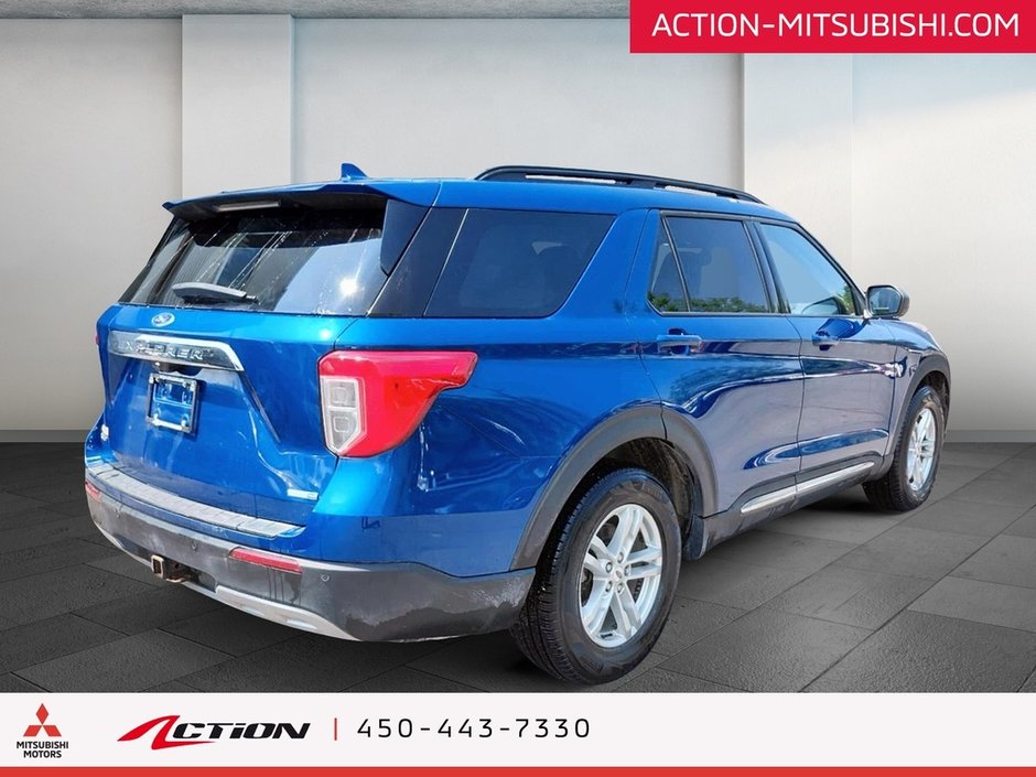 Ford Explorer XLT 4WD Cuir 7 Passagers Mags 18 Pouces A / C 2020-4