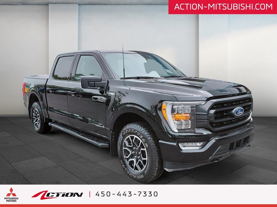 2021 Ford F-150 XLT 4WD SuperCrew 5.5' Box Tonneau cover carplay-6