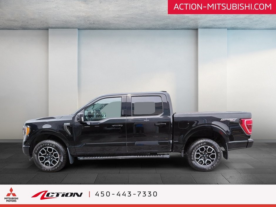 2021 Ford F-150 XLT 4WD SuperCrew 5.5' Box Tonneau cover carplay-1