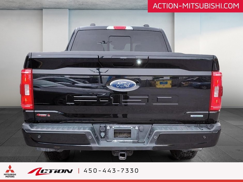 2021 Ford F-150 XLT 4WD SuperCrew 5.5' Box Tonneau cover carplay-3