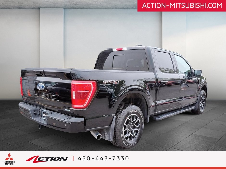 Ford F-150 XLT 4WD SuperCrew 5.5' Box Tonneau cover carplay 2021-7