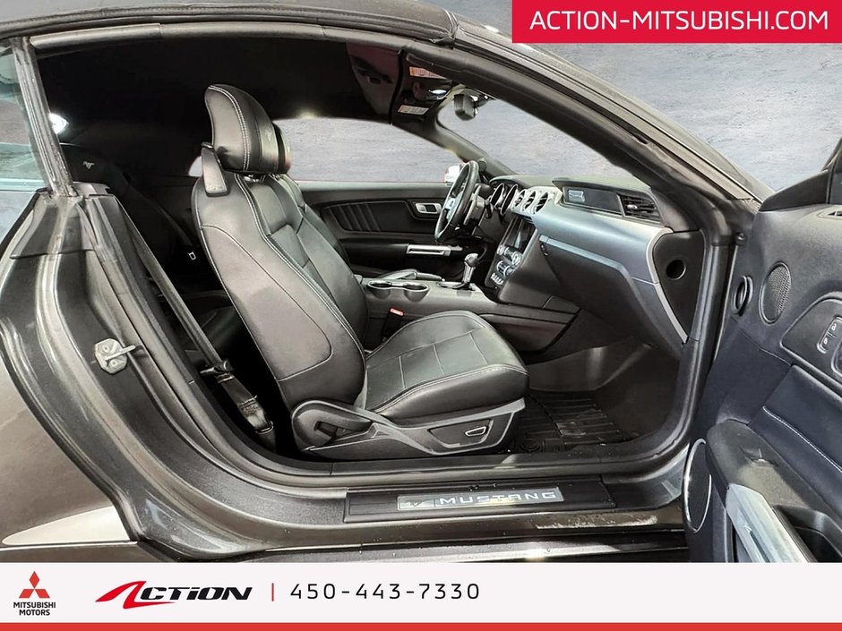 2019 Ford Mustang EcoBoost Premium Cuir SIèges Ventillés Mags-11