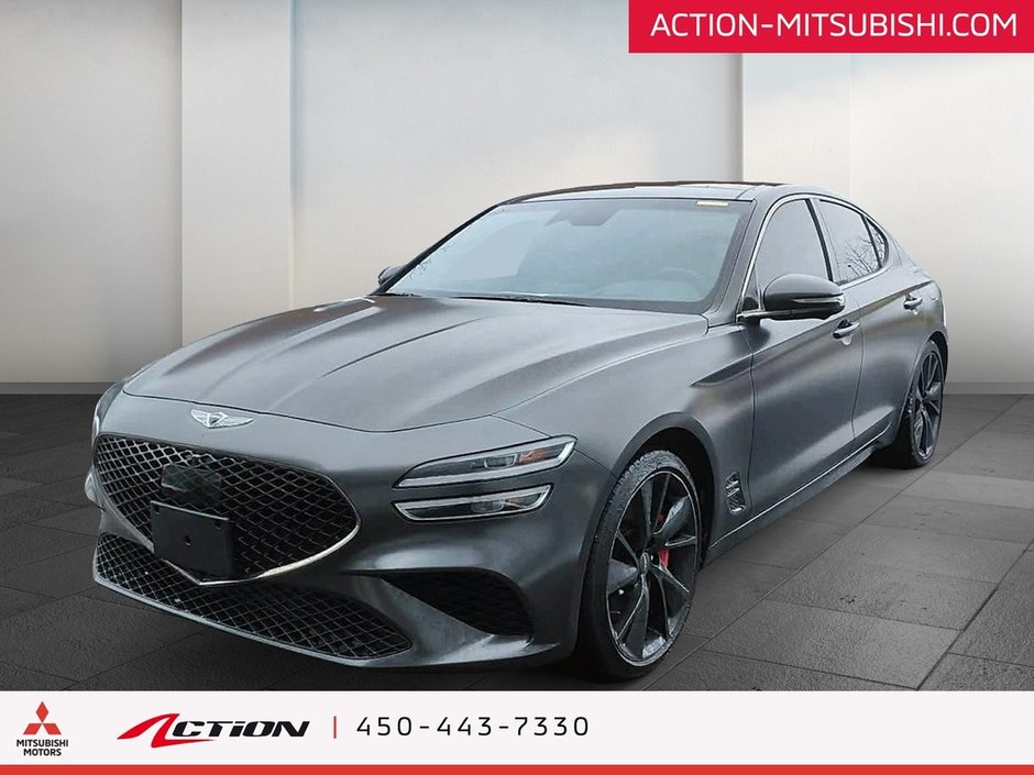 GENESIS G70 3.3T Sport AWD Toit Cuir Sièges Ventilés GPS Mags 2023-0