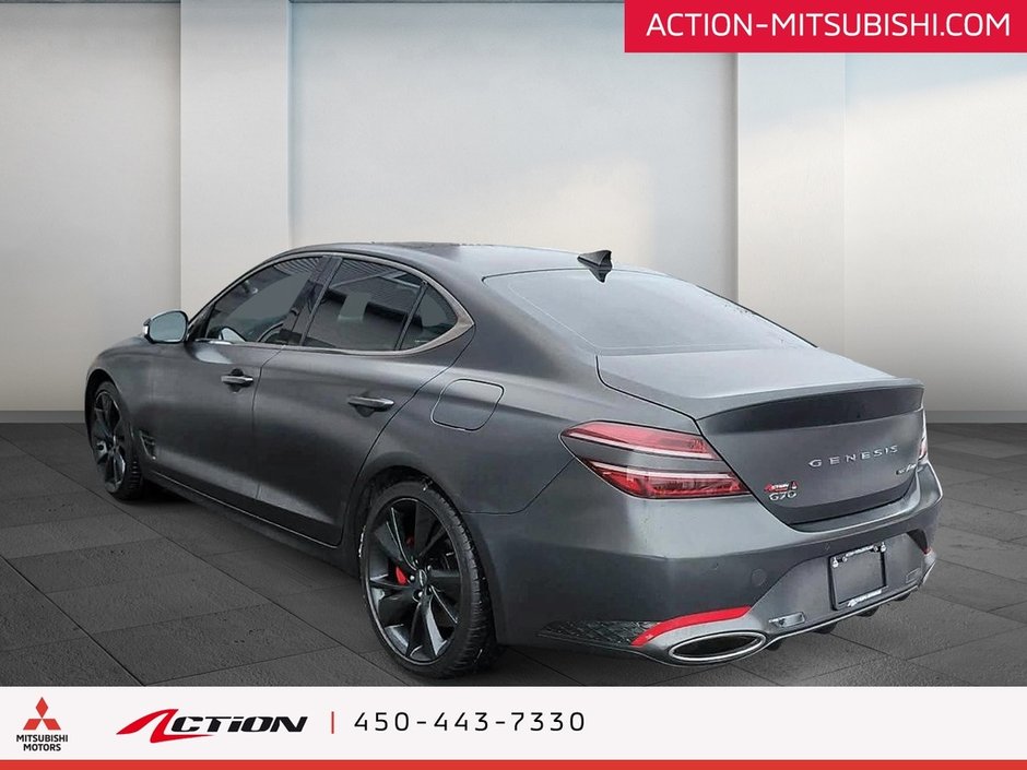 GENESIS G70 3.3T Sport AWD Toit Cuir Sièges Ventilés GPS Mags 2023-2