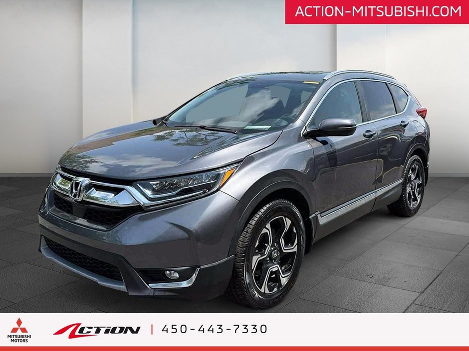 Honda CR-V Touring AWD Toit Cuir Mags 18 Navigation 2018-0