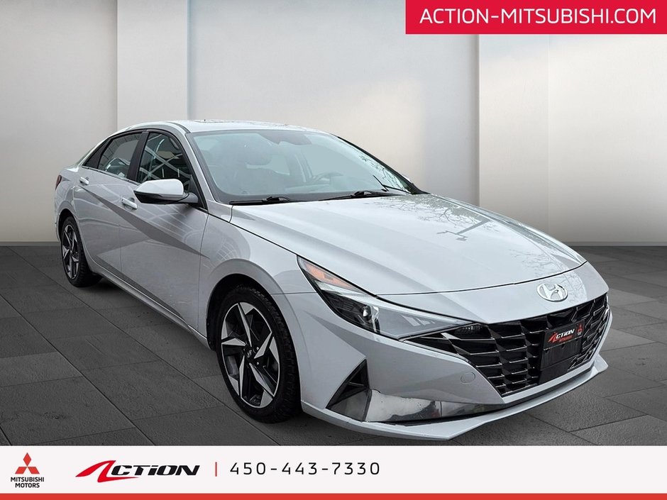 Hyundai Elantra ULTIMATE TOIT OUVRANT CUIR MAGS 17 PO CARPLAY 2021-8