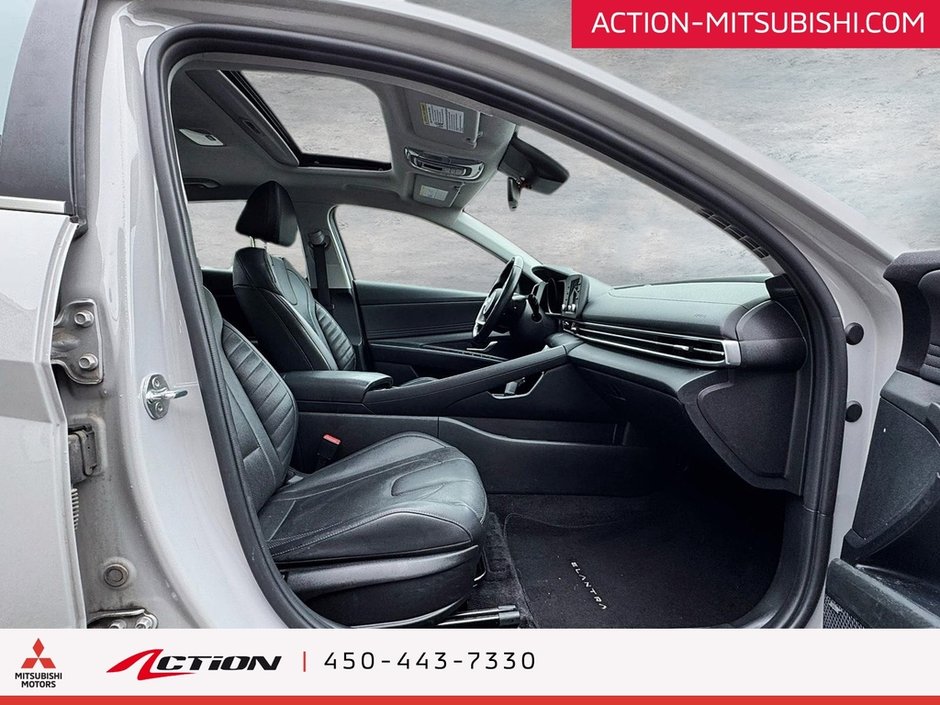 Hyundai Elantra ULTIMATE TOIT OUVRANT CUIR MAGS 17 PO CARPLAY 2021-15