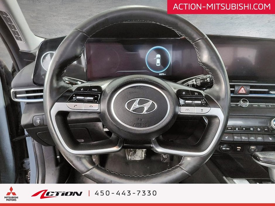 Hyundai Elantra Ultimate Tech Toit Ouvrant Cuir Carplay Mags 2022-15