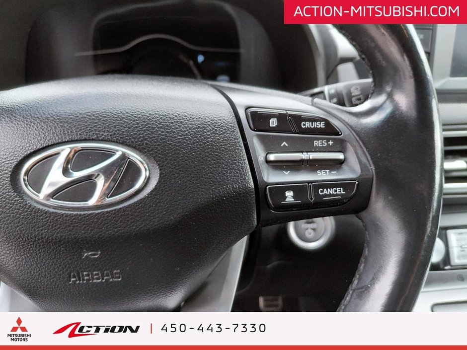 2019 Hyundai KONA ELECTRIC PREFERED TOIT NOIR 415KM AUTONOMIE CARPLAY ANDROID-19