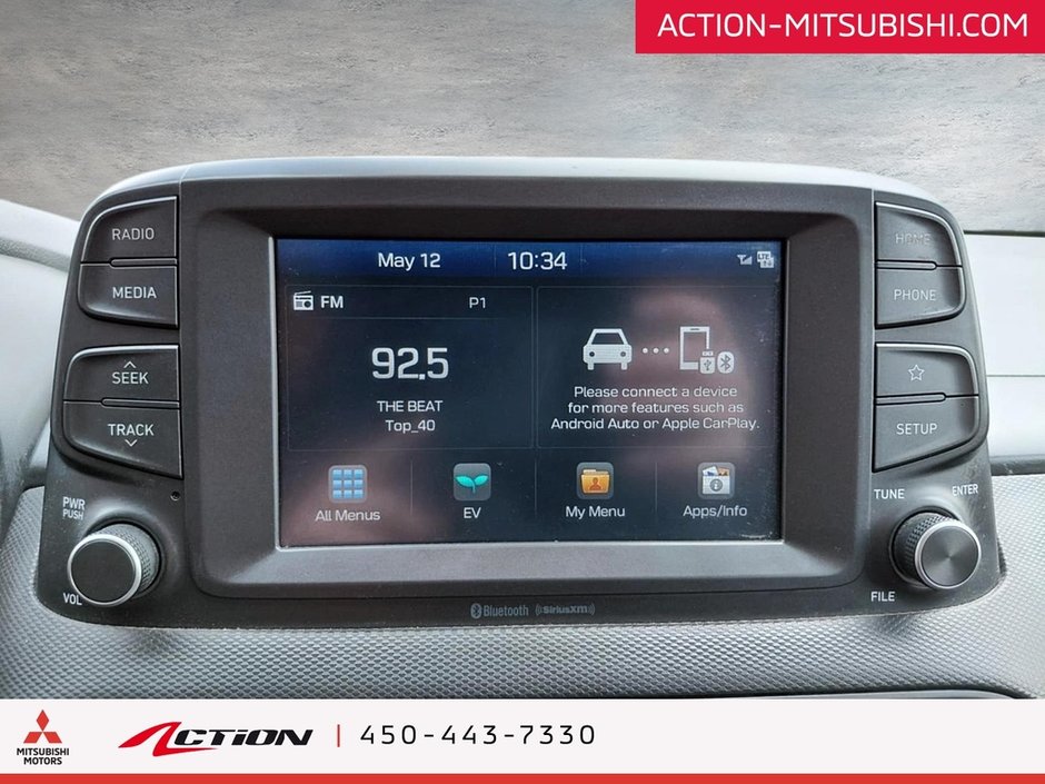 2019 Hyundai KONA ELECTRIC PREFERED TOIT NOIR 415KM AUTONOMIE CARPLAY ANDROID-20