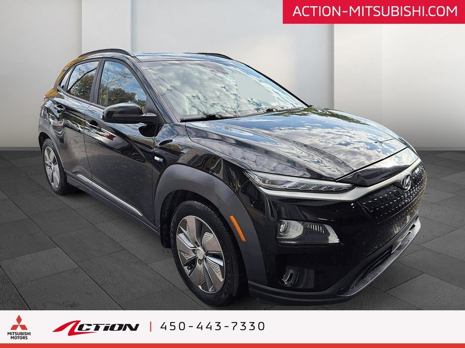 2019 Hyundai Kona Electric Ultimate Toit Cuir Carplay Android Auto Mags-6