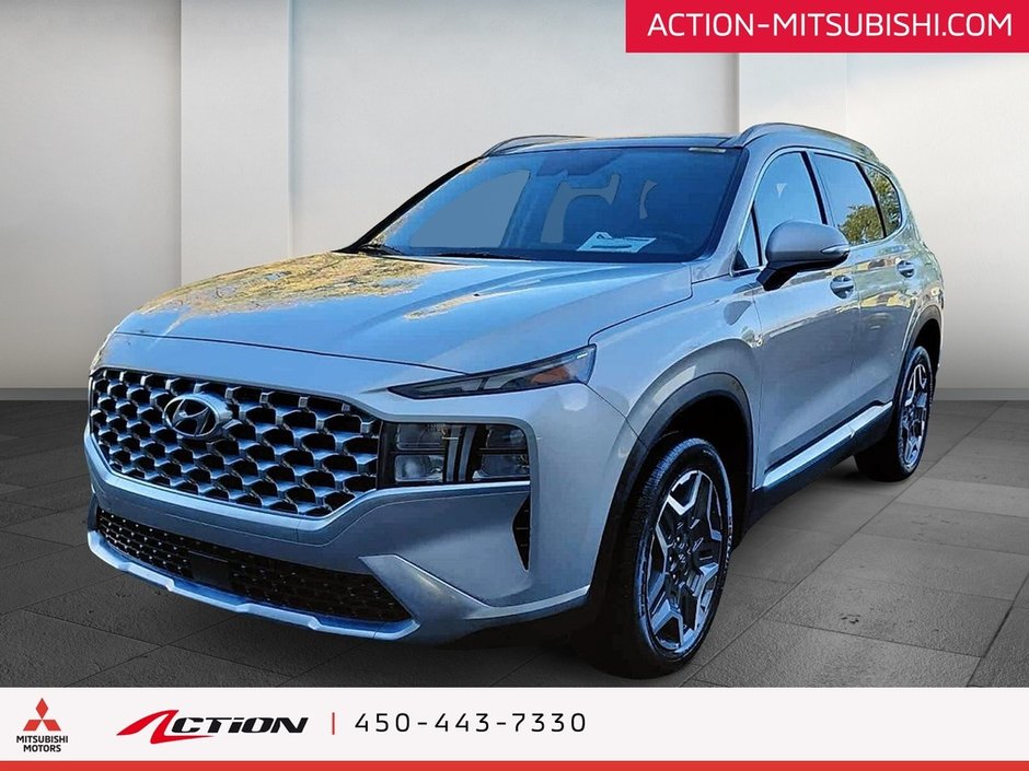 2023 Hyundai Santa Fe Hybrid LUXURY AWD Toit Pano Mags 19 Po Cuir-0