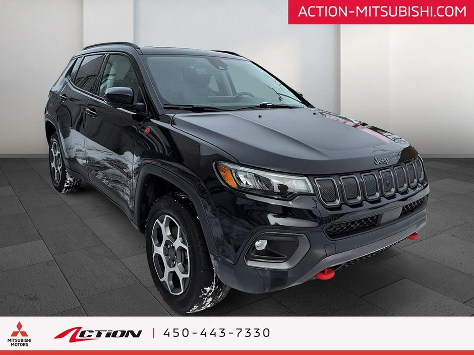 2022 Jeep Compass Trailhawk 4x4 Toit Pano, Alpine, Mags-6